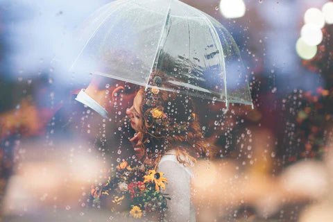 Surviving Rain on Your Wedding Day - TheirBigDay