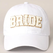 Bridal Party Chenille Letter Hat