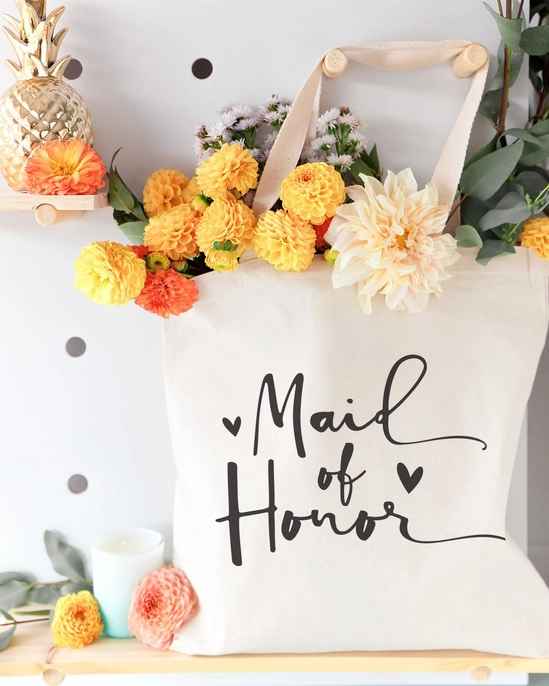 Maid of Honor Tote Bag - TheirBigDay